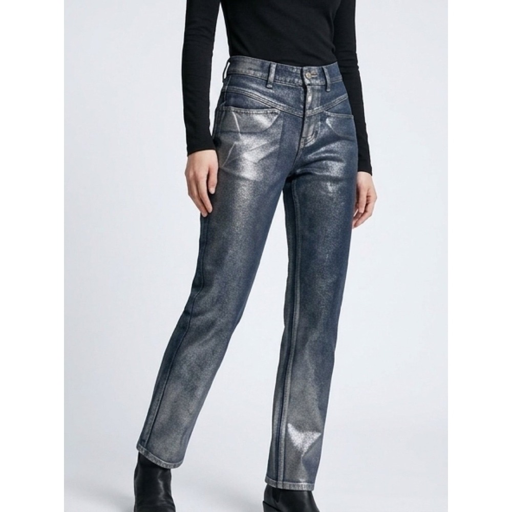 western core cyber core cowboy metallic BDG eclectic cowgirl Women 25 silver